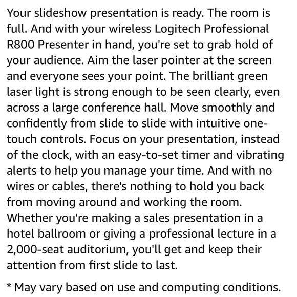 Logitech Presenter for Presentations - Picture 8 of 8